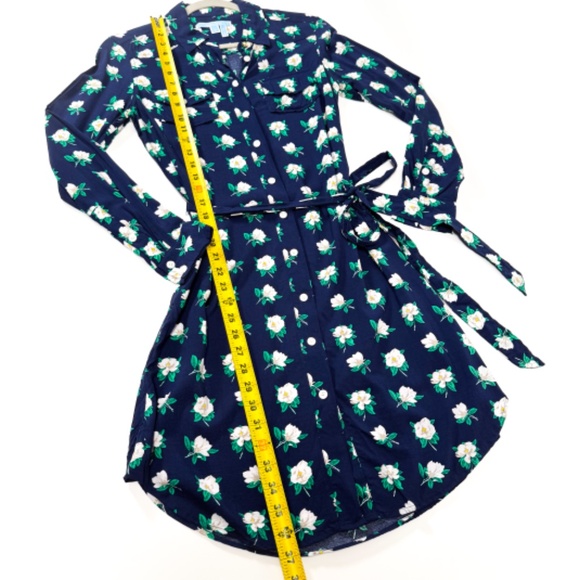 🌸 EUC Draper James Magnolia Long Sleeve Dress – Size 4 – Retail $100 🌼✨ - Picture 8 of 16